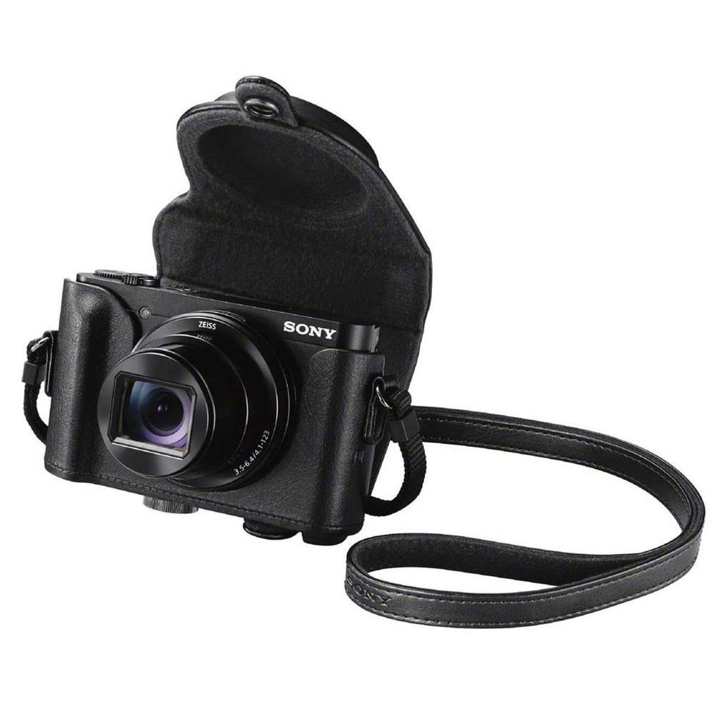 Sony Digital Camera Case LCJ-HWA BC Black Jacket Case