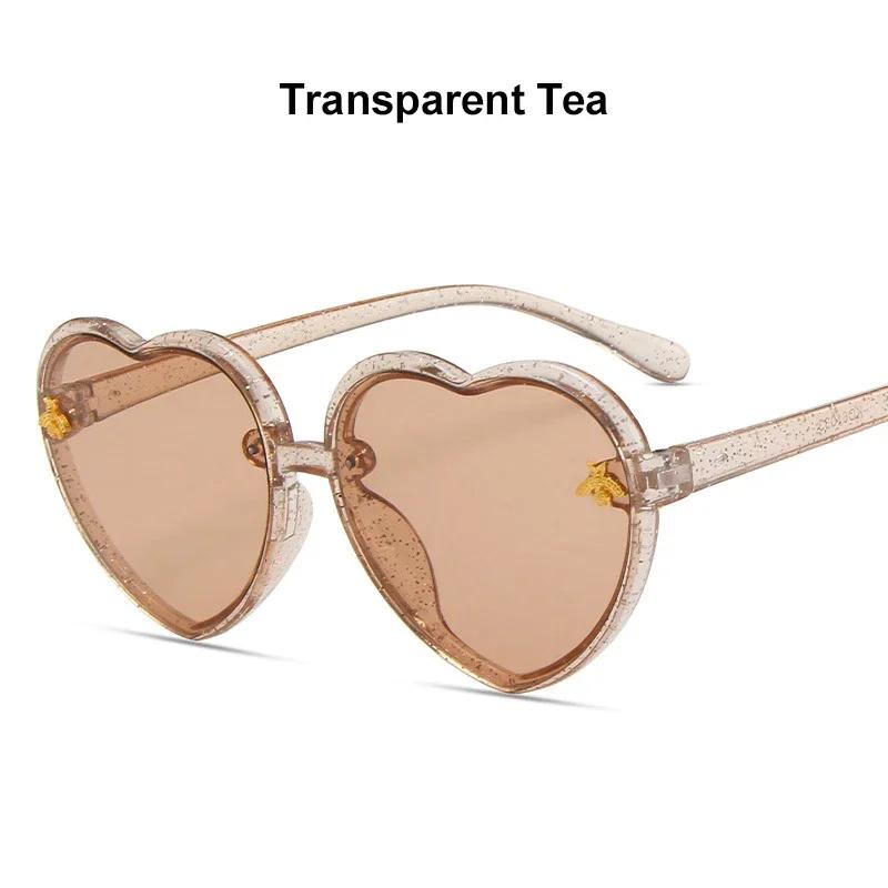 

Sunglasses Girl Children Glitter Heart Shape Cartoon Sunshade Glasses Anti-UV Party Gift Fashion Eyewear Anti-UV Party Gift