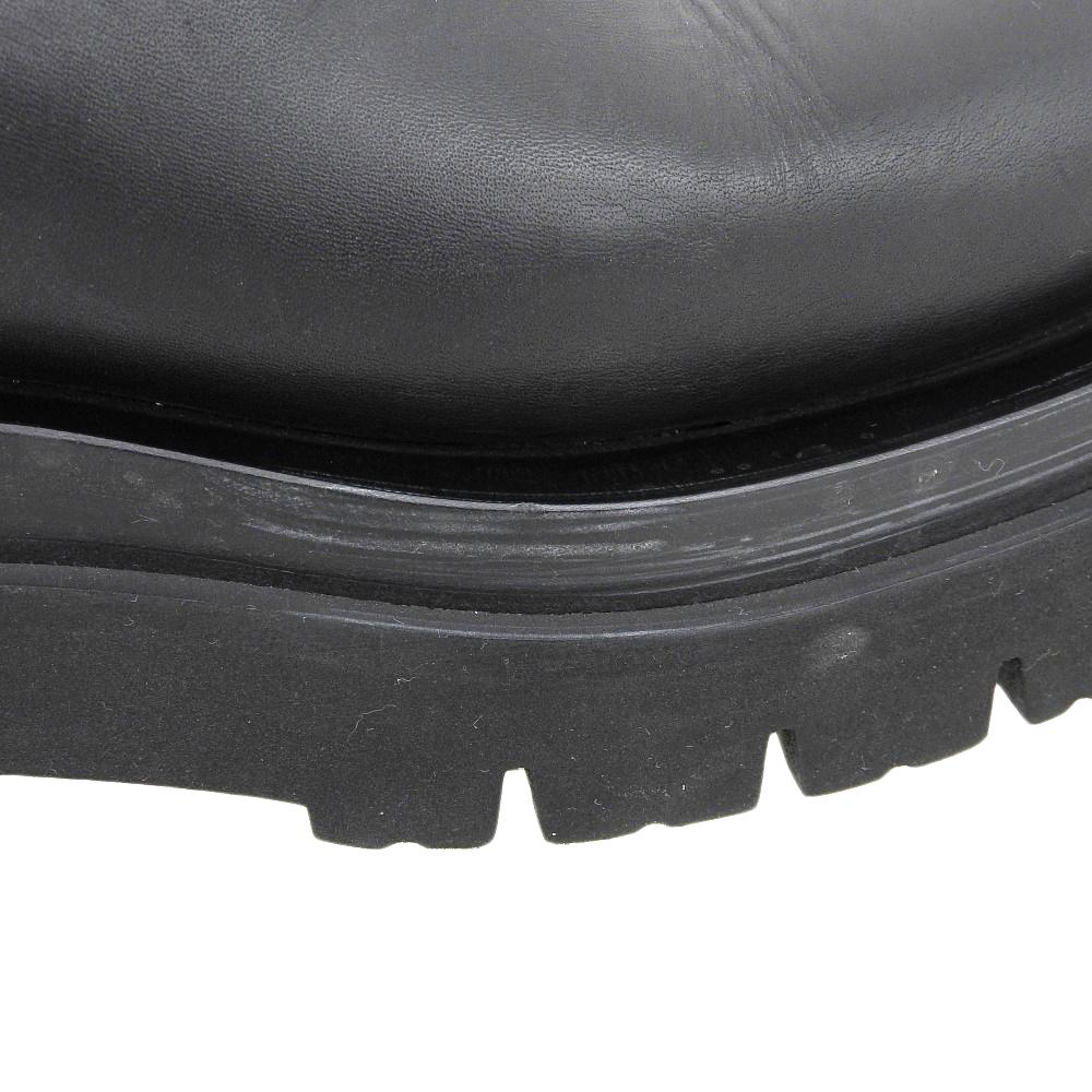 Bottega Veneta Ausgezeichneter Zustand LUG Chelsea Chelsea-Boots mit seitlichem Gummieinsatz, Damen, schwarz, Größe 38 Schuhe 38 schwarzBenutzt