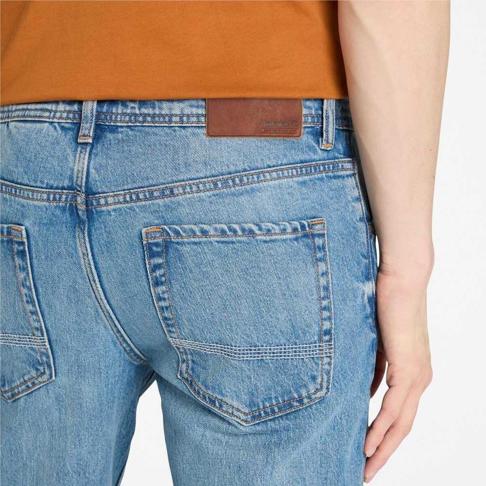 Slim Denim Pants for Men TB0A6GKKBQ81 Light Shade 30