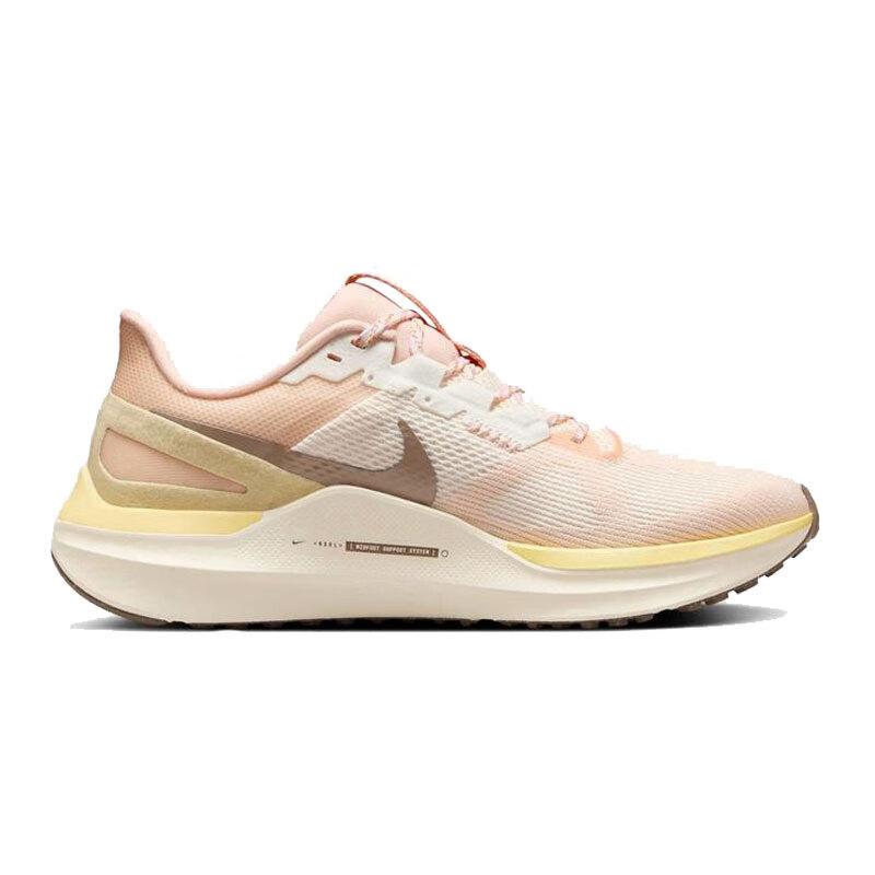 New Nike Zoom Structure 25 Slip Resistant Support Cushioning Low Top Casual Running Shoes Women's Beige HV5987-121
