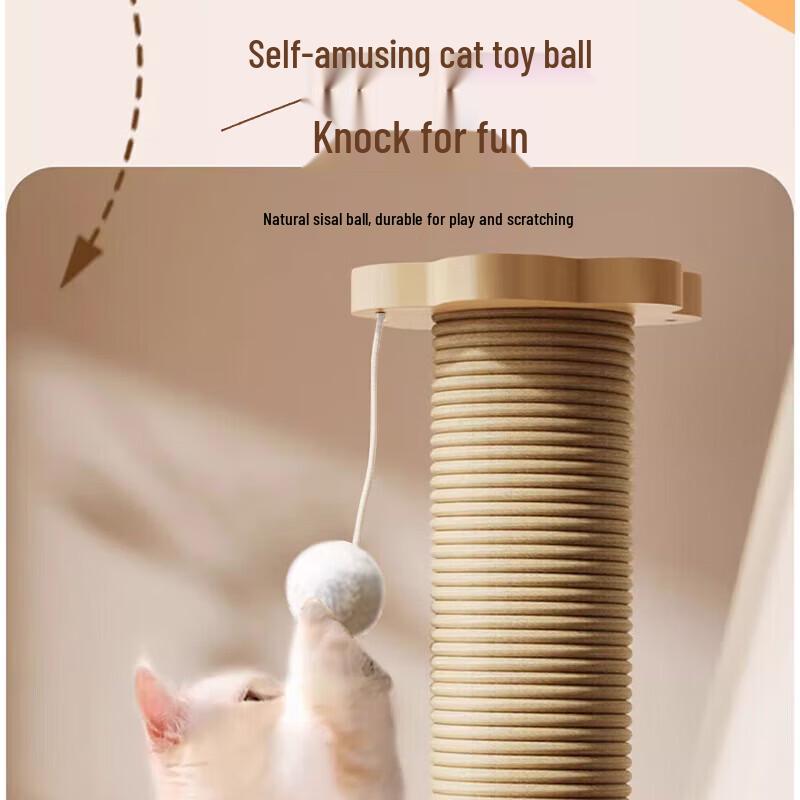 Langlebiger Sisal-Kratzbaum für Katzen