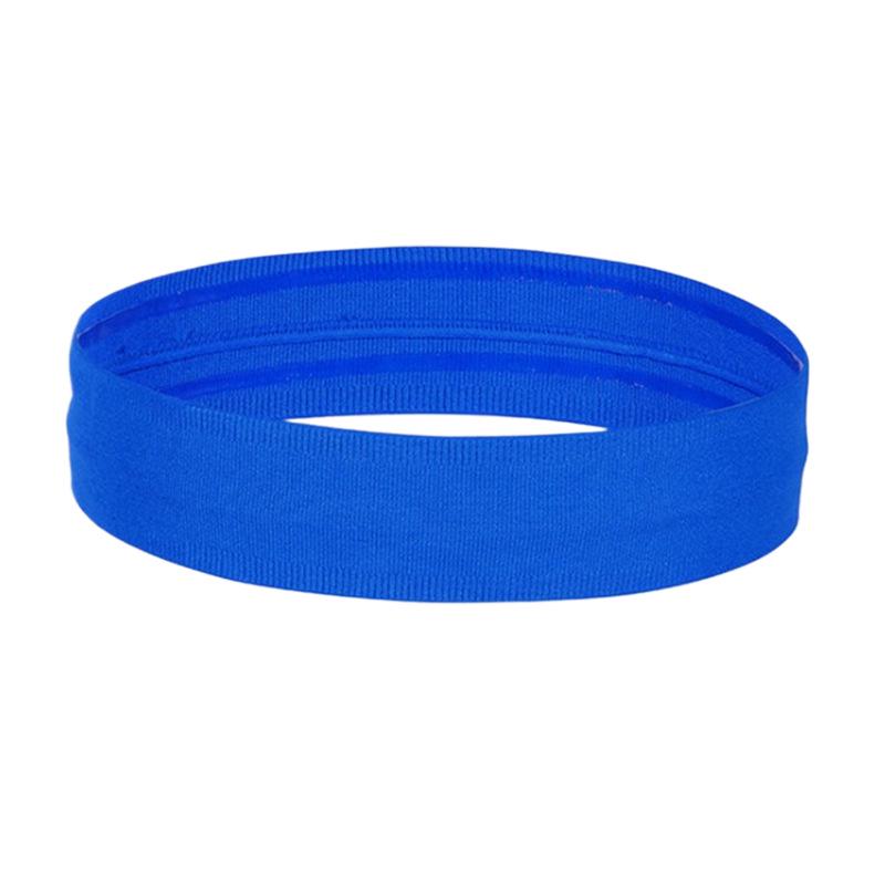 Breathable Non-Slip Silicone Sports Headband for Men & Women - High Elasticity, Sweat-Absorbent for Yoga, Fitness, and Running.