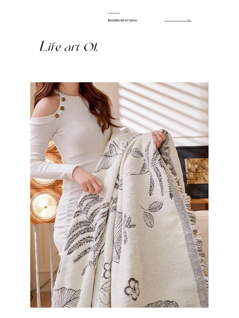 Hochwertiger Chenille Winter Sofabezug - Plüschig und luxuriös im Retro-Französischen Stil