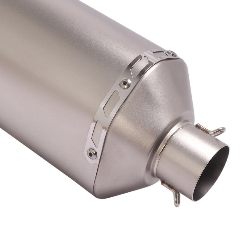 470MM 570MM Universal Motorcycle Exhaust Pipe DB Killer Muffler For Honda PCX125 150 Z900 R6 TMX530 CB500 R1 Tenere700 XTZ700