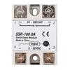 SSR-10DA SSR-25DA SSR-40DA SSR-60DA SSR-100DA Festkörperrelais DC 3-32V Steuerspannung AC 24-380V Lastspannung