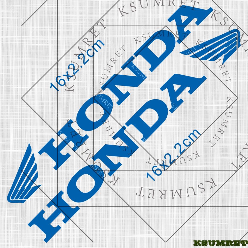 FIQ1 For Honda Motorcycle Stickers Logo Decal Waterproof
