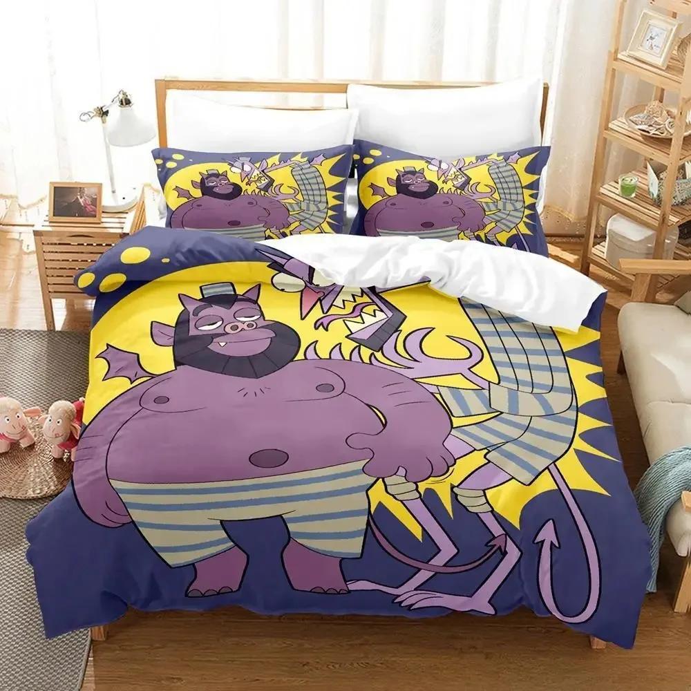 New Wendell & Wild Comedy Bedding Set Single Twin Full Queen King Size Bed Set Adult Kid Bedroom Duvet Cover Sets 3D Anime Bed