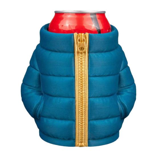 Beverage Can Jacket Funny Beer Can Holder Soda Can Hoodie 3D Printed Drink Can Sleeve for Parties BBQs Gag Gift