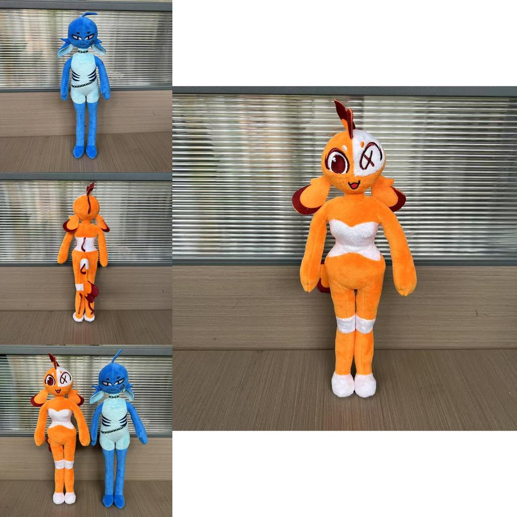 Plush Clownfish Toy With Soft Crystal Fiber Filling For Kids And Collectors