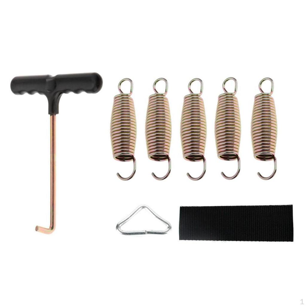 Příslušenství na pružiny trampolíny s hákem pro venkovní použití