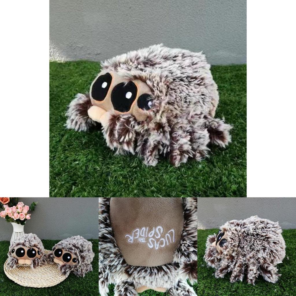 Adorable Lucas The Spider Plush Toy Soft Stuffed Animal Doll Perfect For Kids Holiday Gift