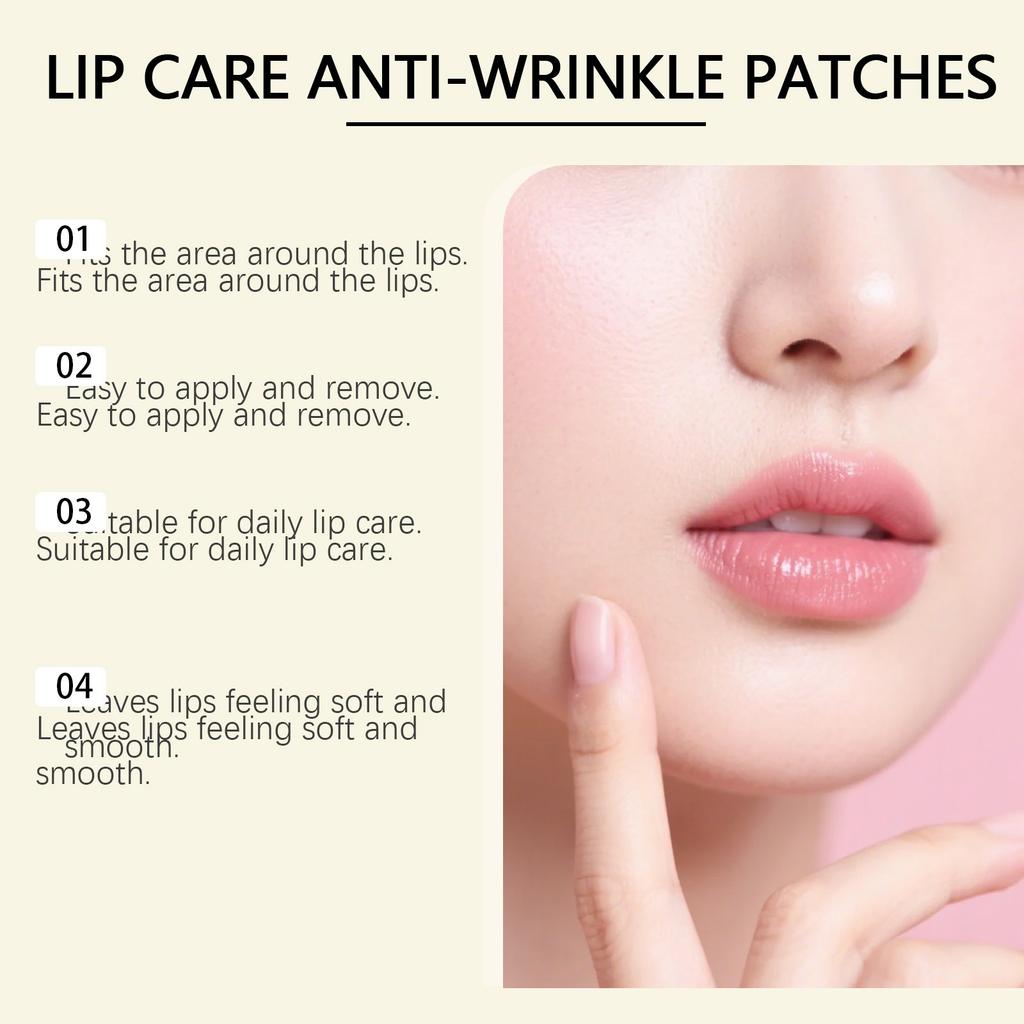 Lip Anti-wrinkle Patches, Lip Wrinkle Reduction Lip Care Patches, Collagen Patches