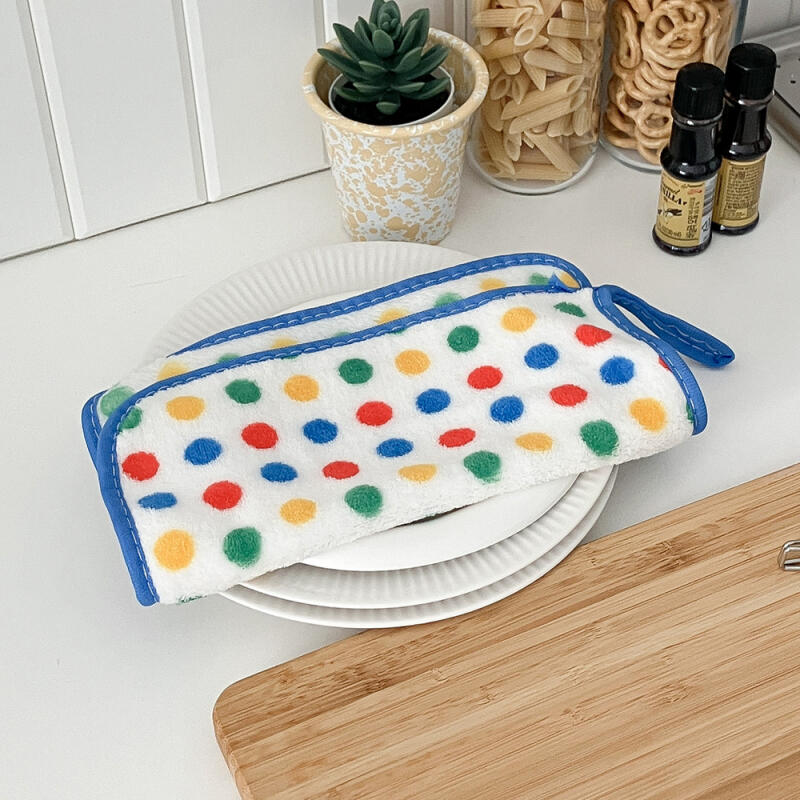 Hanging Water Drop Microfiber Towel 24x24