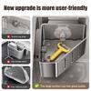 Sink Filter Rack with Suction Cups for Kitchen Sink Excellent Drainage Rustproof Carbon Steel Sponge Holder Multi-Functional Storage Rack for Soap