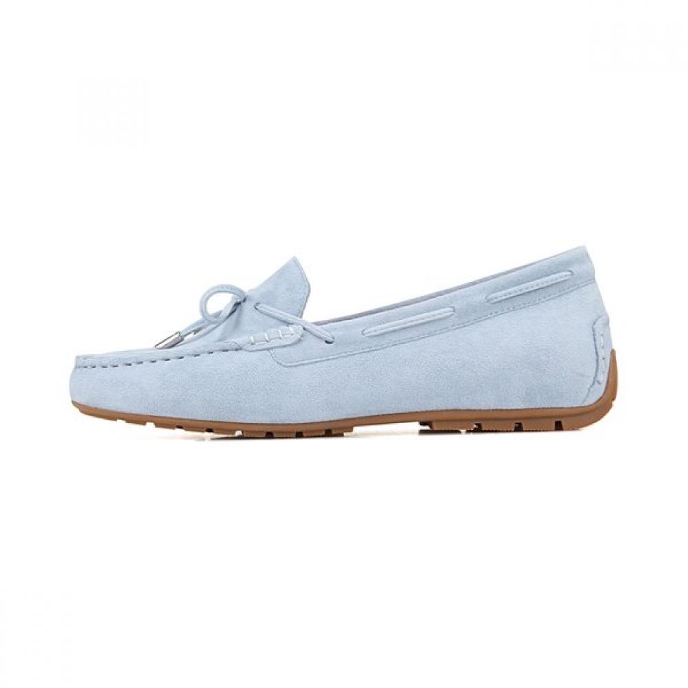 BARBARA Leather Suede Driving Women S Loafer Bbj123bl