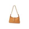 Charles & Keith Fashion Minimalist Trendy Chain Faux Leather Shoulder Bag Women Shoulder Bag Black Beige Green CK2-20781726-1