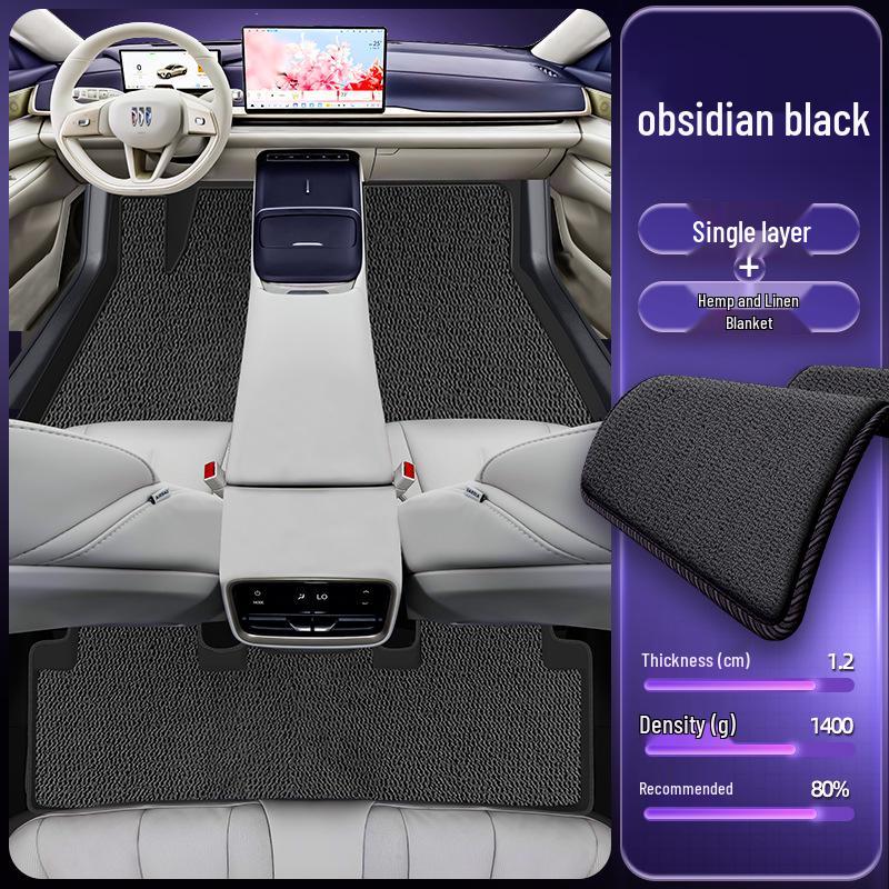 Eco-Friendly Waterproof & Dustproof Floor Mats for Zhijing L7 - Double-Layer Car Interior Accessory