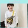 Print Transformers Kids Crossbody Bag Airflow Fabric For School Outdoor Travel