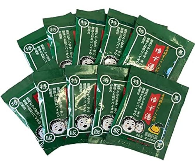 Enzyme bath additives Yuzuyu (10 packets)