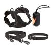 Dog Harness Set PVC Waterproof Chew Proof Small Dogs Leash Collar