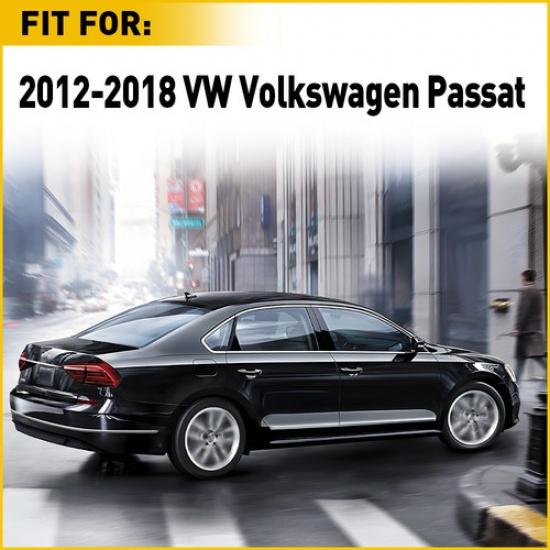 Svart Biltanklucka Bränslepåfyllningslock För 2012-2018 VW Volkswagen Passa