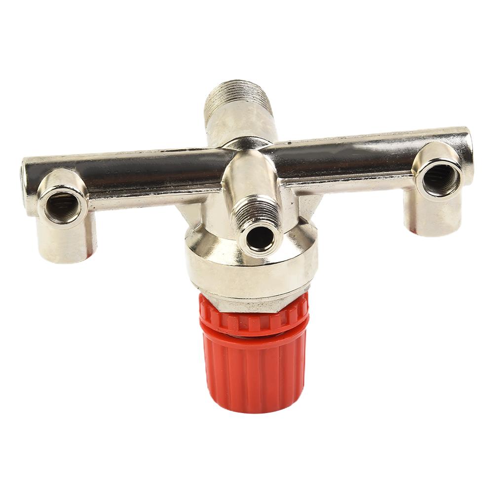 Double Outlet Tube Air Compressor Switch-Pressure Regulator Valve Fitting-Part