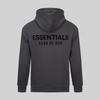 FOG Essentials Unisex Long Sleeve Printed Hoodie - 350g Cotton Fabric