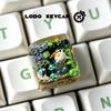 Anime PokéMon Dreamy Eevee Cubone Shaymin Series Fun Character Keyboard Resin Casting Workmanship Keycap Esc Custom Edition Gift
