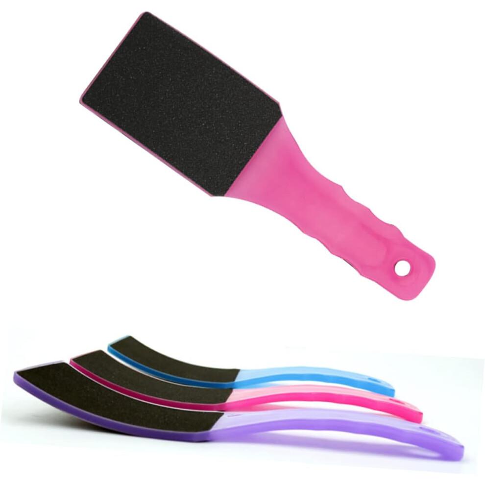 Double-sided Foot File Pedicure Foot Rasp Exfoliating Brush for Removing Hard Skin and Foot Care Random Color