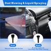 Sino Star Portable Air Blowing Gun Plastic Car Interior Cleaning Washer Dust Removal Tool