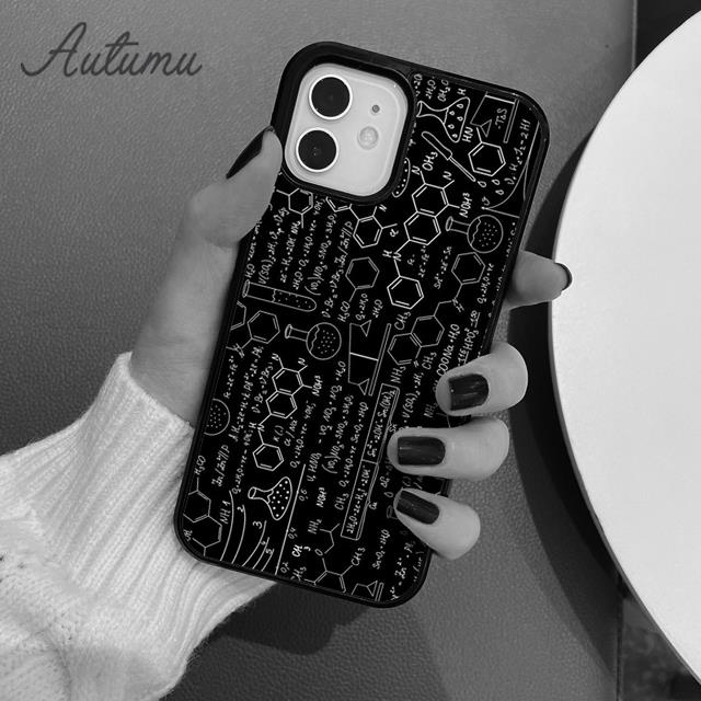 Biology and Chemistry Phone Case for iPhone 17 Air 15 16 16e 11 12 13 14 Pro Max Plus coque Fundas Shell