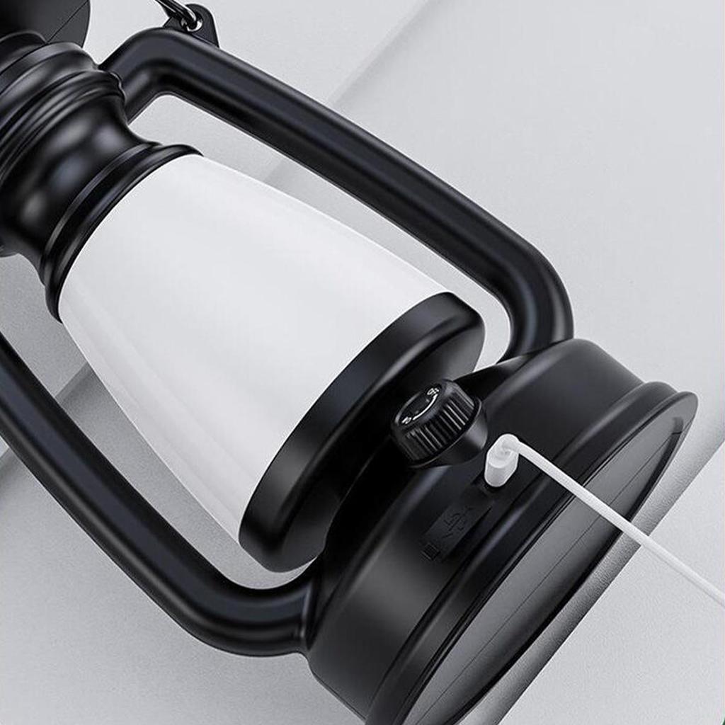 Charging Decoration Atmosphere Light Bar Led Camping Solar Retro Horse Lantern Portable Decor Outdoor Home Lamp Night Desk Table