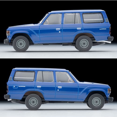 Tomytec Tomica Limited Vintage Neo 1/64 Scale LV-N279d Toyota Land Cruiser 60 Standard Blue Finished Model (330875)