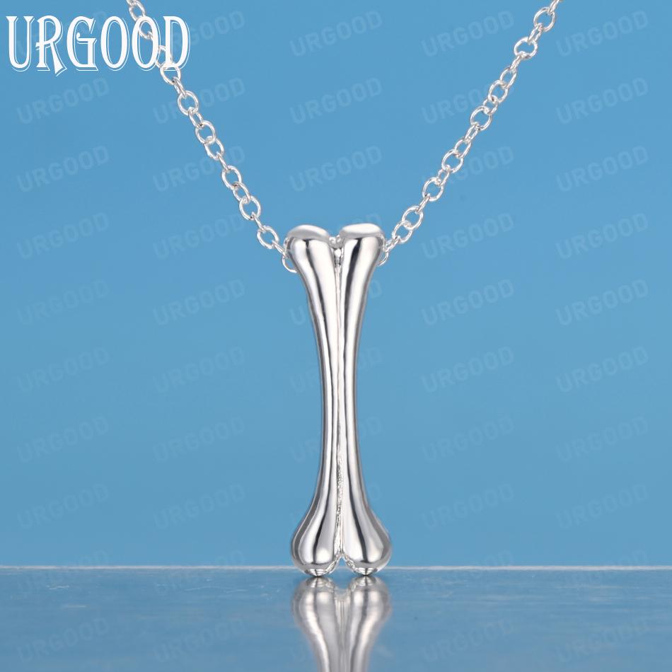 925 Sterling Silber Mode Anhänger Halskette Hochzeits Schmuck