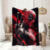 Classic D-Deadpool Blanket Soft Throw Blanket for Home Bedroom Bed Sofa Picnic Travel Office Rest Cover Blanket Gift