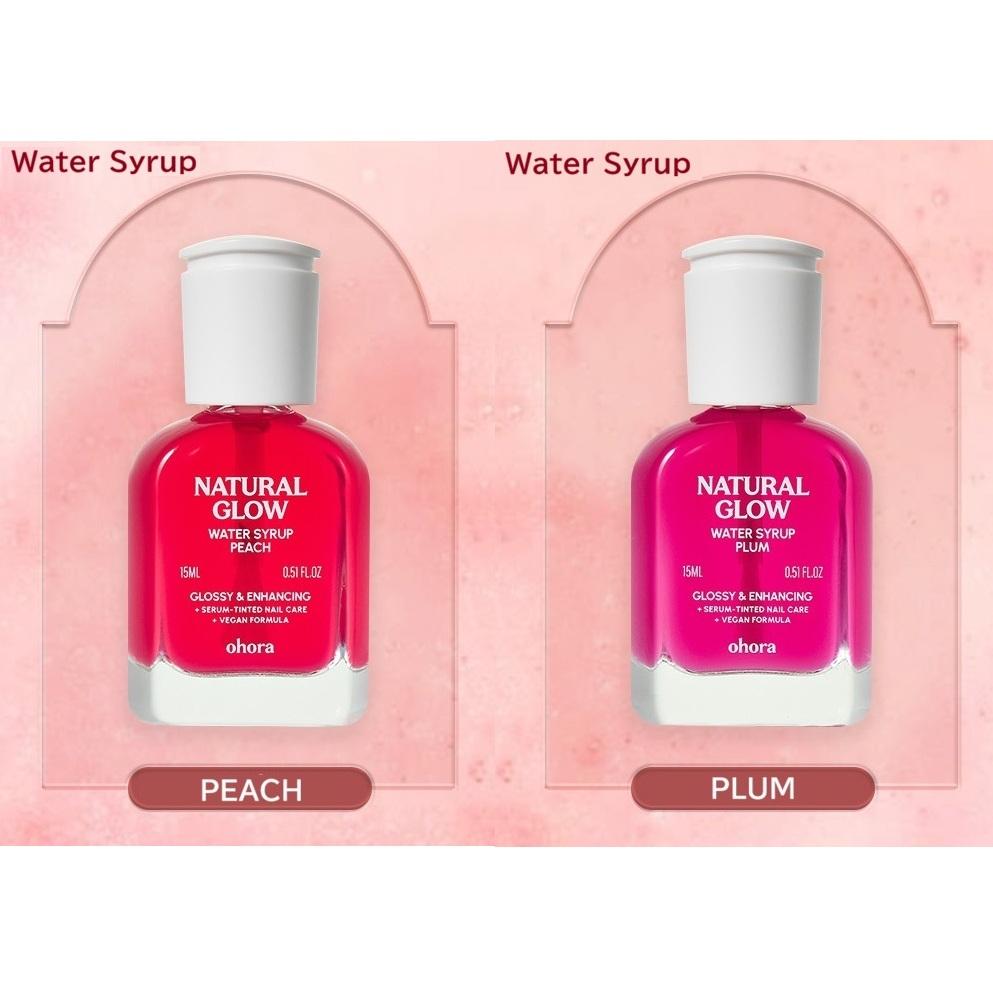 OHORA Sada posilovače nehtů Sirup Posilující péče o nehty Lesk 10 ml x2 (10 X 10)