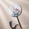Suzhou Double Sided Embroidery Circular Fan Handmade Silk Fan Chinese Ancient Style Silk Fan National Style Characteristic Souvenir for Foreigners