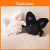 Halloween Bat Round Plush Toy Stuffed Animal Doll Bedroom Decoration Gift 20cm