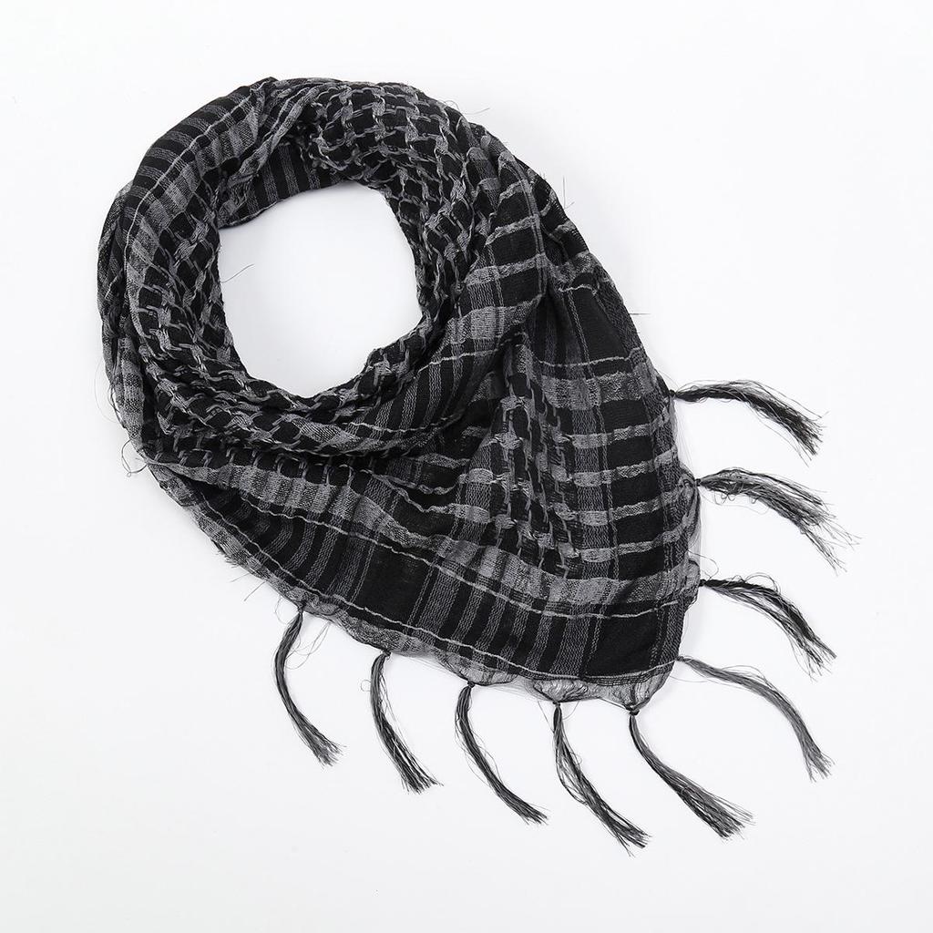 Multifunctional Tactical Outdoor Scarf: Windproof, Sandproof Square Scarf, Neck Gaiter, and Headband