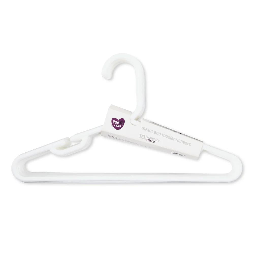 8 Pack Infant Toddler Hangers Non Slip Grooves Kids Clothes Organizer Lightweight Durable Closet Space Saver Baby Toddler