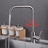 Kitchen Faucet, 360° Swivel Mixed Battery Kitchen Faucet, High Pressure High Bow Single Lever Kitchen Faucet, Dishwasher Faucet with G3/8 Connector,