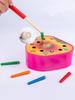 Children's Fun Early Education Puzzle Hand-eye Coordination Magnetic Insect-catching Parent-child Interactive Toys