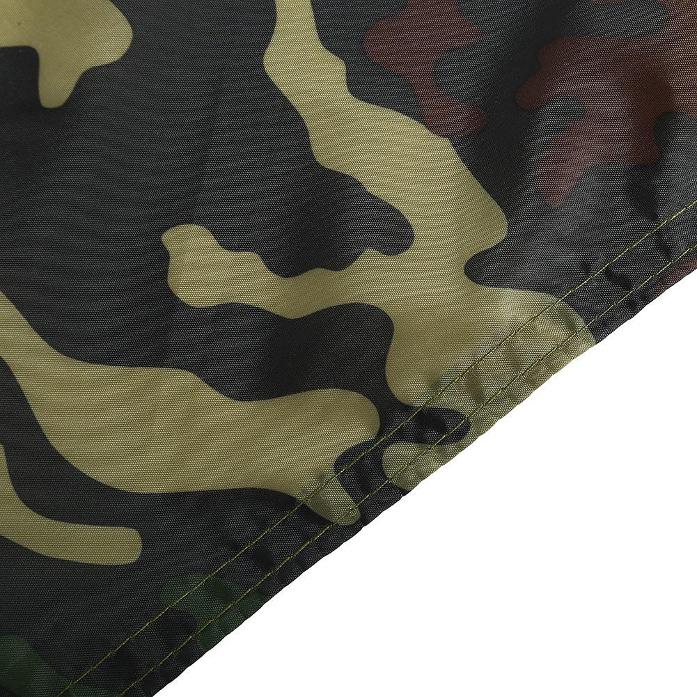 Camouflage Outdoor Portable Lightweight Rainproof Mat RainTent Tarp Shelter (2*1.43m)