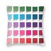 Shades Of Pantone Colors Square Pillowcase Polyester Linen Velvet Printed Zip Decor Pillow Case Home Cushion Cover