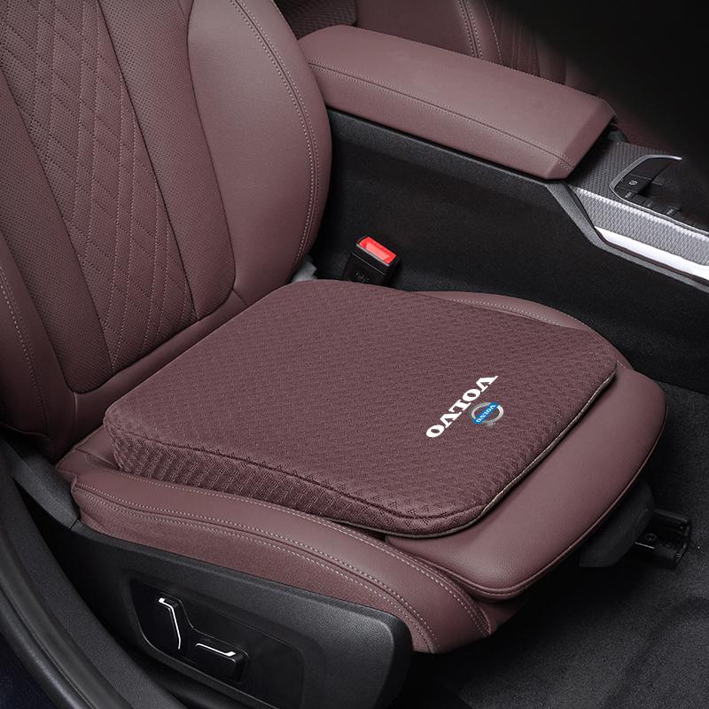 Autositzkissen Atmungsaktiv EisSeide Verdickt Weiches Polster für Volvo Rdesign XC90 XC40 XC60 V60 V70 V90 V40 EC40 EX40 S80 S60 S90
