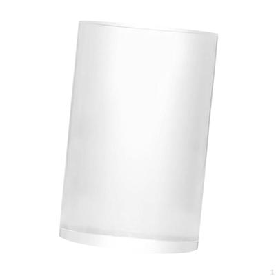 Acrylic Cylinder Display Stand, Clear Block Photography Base Holder, Closet Organizer, Rings