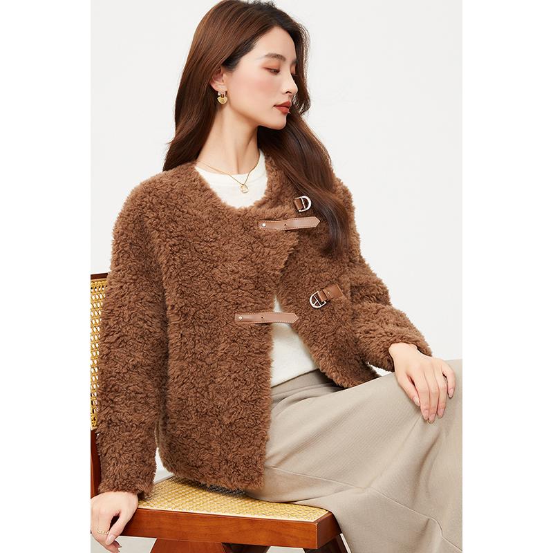 Wool Xiaoxiangfeng Coat Korean Fashion Women's Clothing