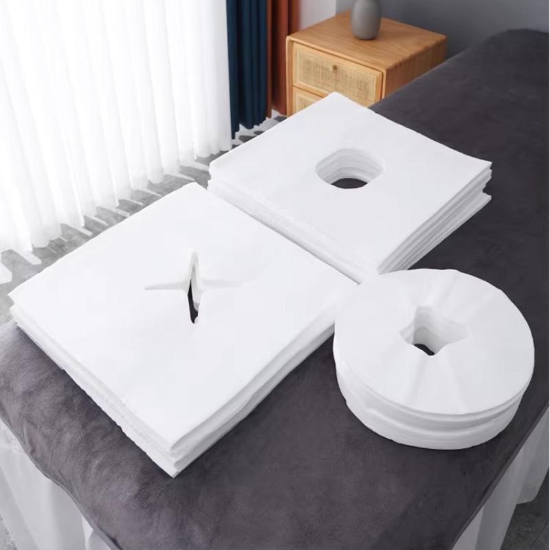 Beauty Salons Massage Parlors Special Pads Bacterial Isolation White Non Woven Fabric Mat Disposable Bed Pillow Hygiene Products