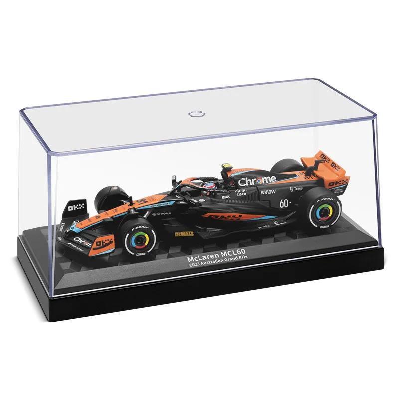 1/43 McLaren F1 MCL60 Racing Car Model Display Box Children's Toy Car Collectibles Gift Boy Friend Home Decor Mniature Voiture
